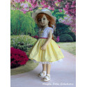 Juliette outfit for Little Darling doll - Magda Dolls Creations