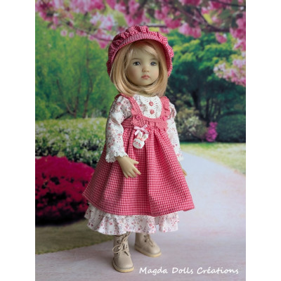 Mia outfit for Little Darling doll - Magda Dolls Creations