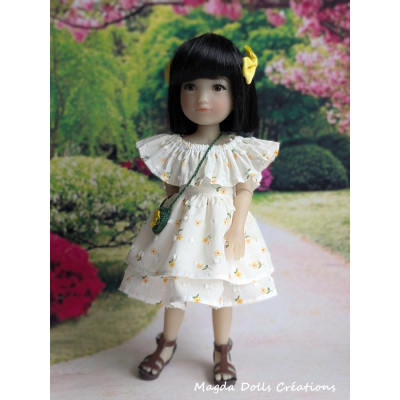 Tenue Esmée pour poupée Siblies - Magda Dolls Creations