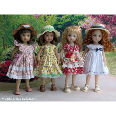 Tenue Briget pour poupée Li'l Dreamer - Magda Dolls Creations