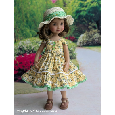 Tenue Briget pour poupée Li'l Dreamer - Magda Dolls Creations
