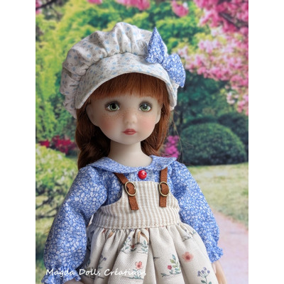 Elisabeth outfit for Li'l Dreamer doll - Magda Dolls Creations