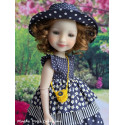 Pink outfit for Fashion Friends doll - Magda Dolls Creations