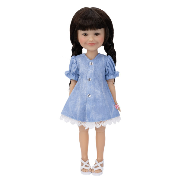 Tenue Denim Darling pour Poupée Siblies - Ruby Red