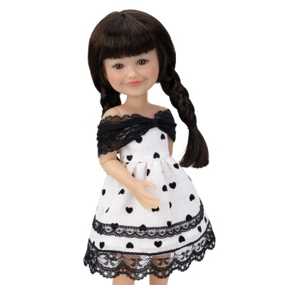 Tenue Victorian Sweetheart pour Poupée Siblies - Ruby Red