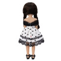 Sweetheart Victorian Outfit for Siblies Doll - Ruby Red