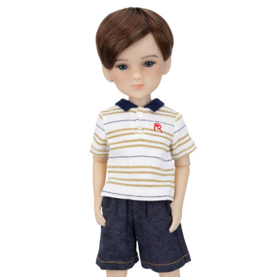 Tenue Stripe and Step Style pour Poupée Fashion Friends - Ruby Red