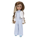 Tenue Angel in Pinstripes pour Poupée Fashion Friends - Ruby Red