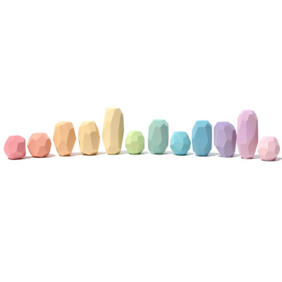 Set de 12 teniques pastel - Ocamora