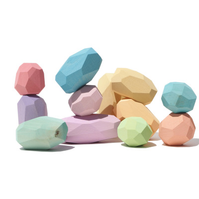 Set de 12 teniques pastel - Ocamora