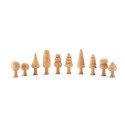 Natural Wood Forest 10 Pieces - Ocamora