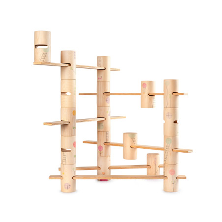 Woodland Wooden construction game 27 pieces - Grapat
