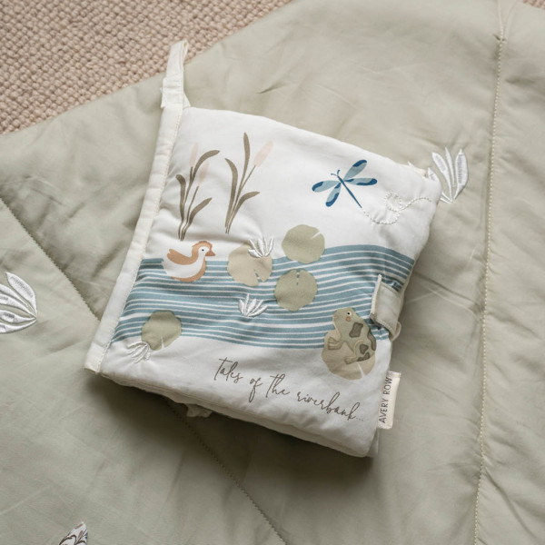 Avery Row Baby Cloth Book - River Tales
