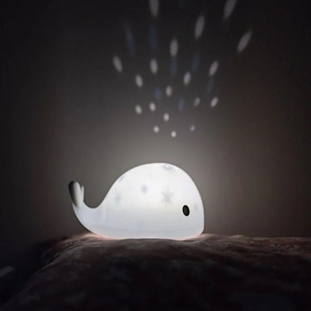 Veilleuse Projecteur Baleine Moby rechargeable - Flow Amsterdam