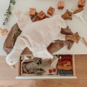 Grande Peluche chauffante Oie blanche - Senger Naturwelt
