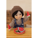 Tenue Denim & Sweater pour Poupée 14 cm Ruby Red