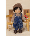 Tenue Denim & Sweater pour Poupée 14 cm Ruby Red