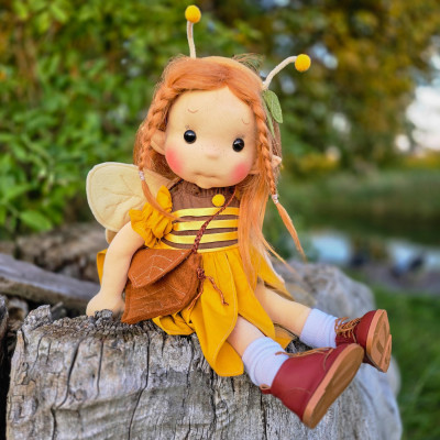 Maeve Inspiration Waldorf Doll 38 cm - Art and Doll