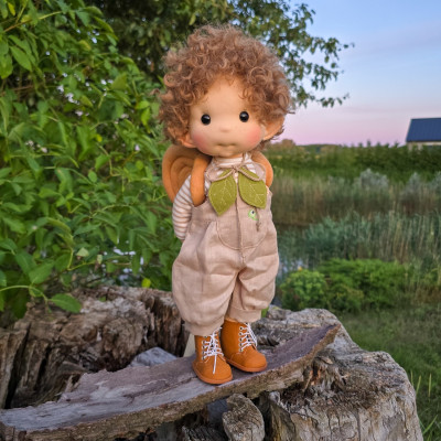 Bran Inspiration Waldorf doll 38 cm - Art and Doll