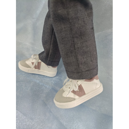 Valentina white and pink sneakers for Fashion Friends Ruby Red