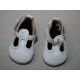 Chaussures blanches T-Strap pour Boneka