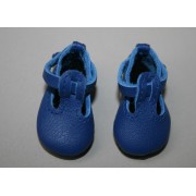 Chaussures bleues T-Strap pour Boneka