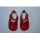 Chaussures Mary Jane rouges pour Little Darling