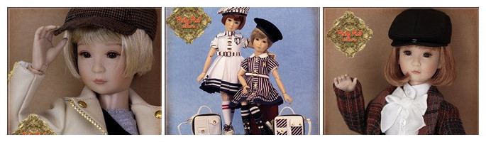 30 Cm Yuri, Yuma and Sendon dolls