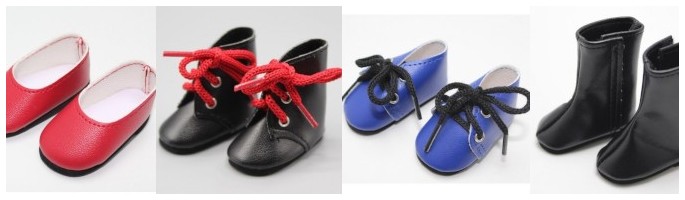 Chaussures pour poupées Las Amigas