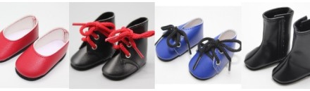 Chaussures Pour Poupée ancienne Marie-Françoise Jean-Michel, Modes Et