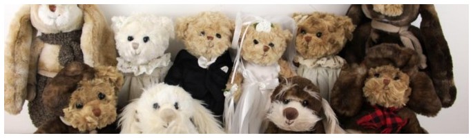 Ours en peluche Bukowski Design Sweden