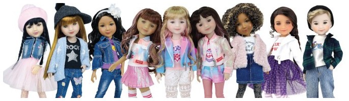 Découvrez les poupées Fashion Friends Dolls