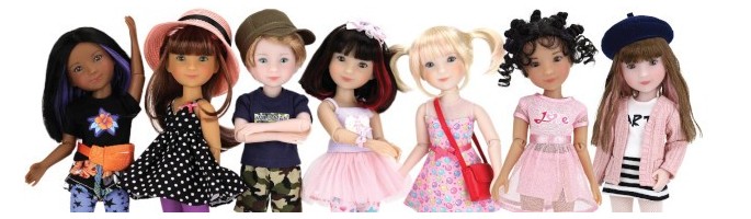 Discover the beautiful SIBLIES dolls from Rubyred