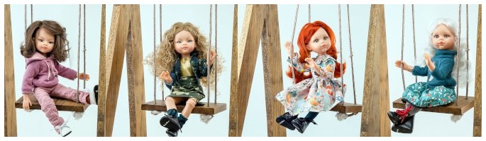 Poupées Las Amigas Articulées Paola Reina