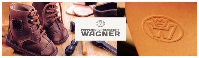 Shoes for Wagner dolls in leather