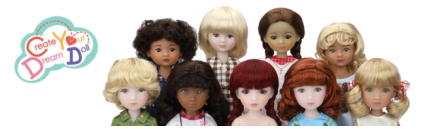 Perruque Cheveux Naturels Pour Poupée Ancienne - Tour De Tête 27-28 Cm - Occasion