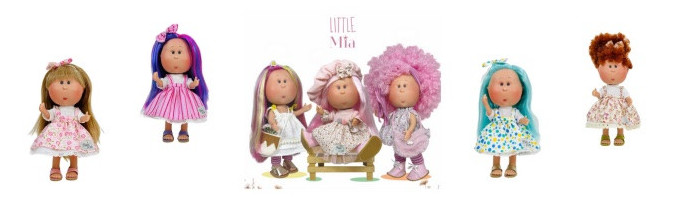 Les Poupées LITTLE MIA de Nines d'Onil