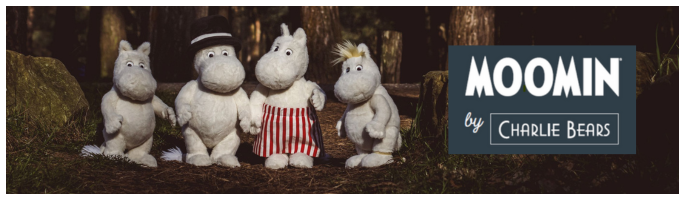 Les MOOMINS par Charlie Bears - Exclusif !