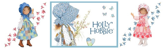 Poupées Holly Hobbie vintage Rubyred - Collection romantique