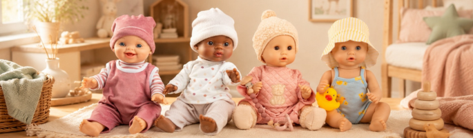 Baby vinyl dolls