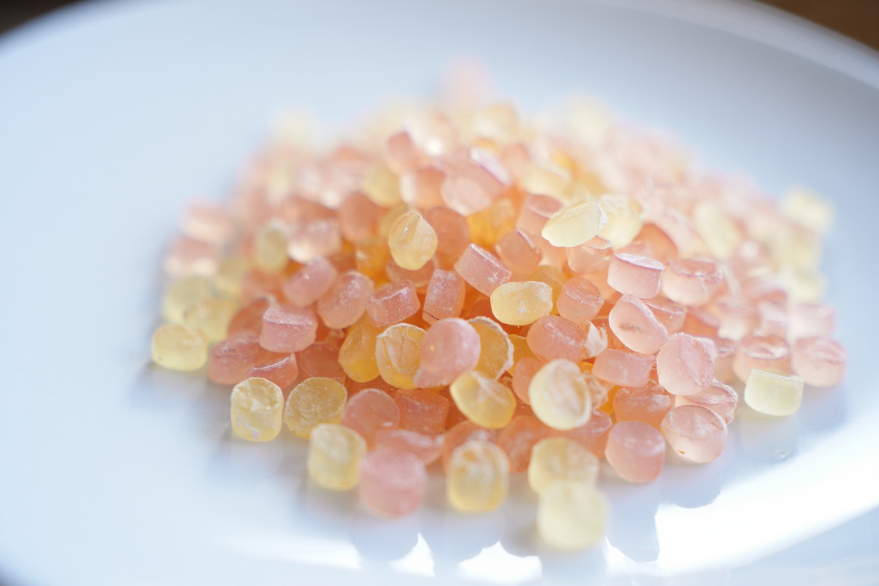 Vinyl resin pellets