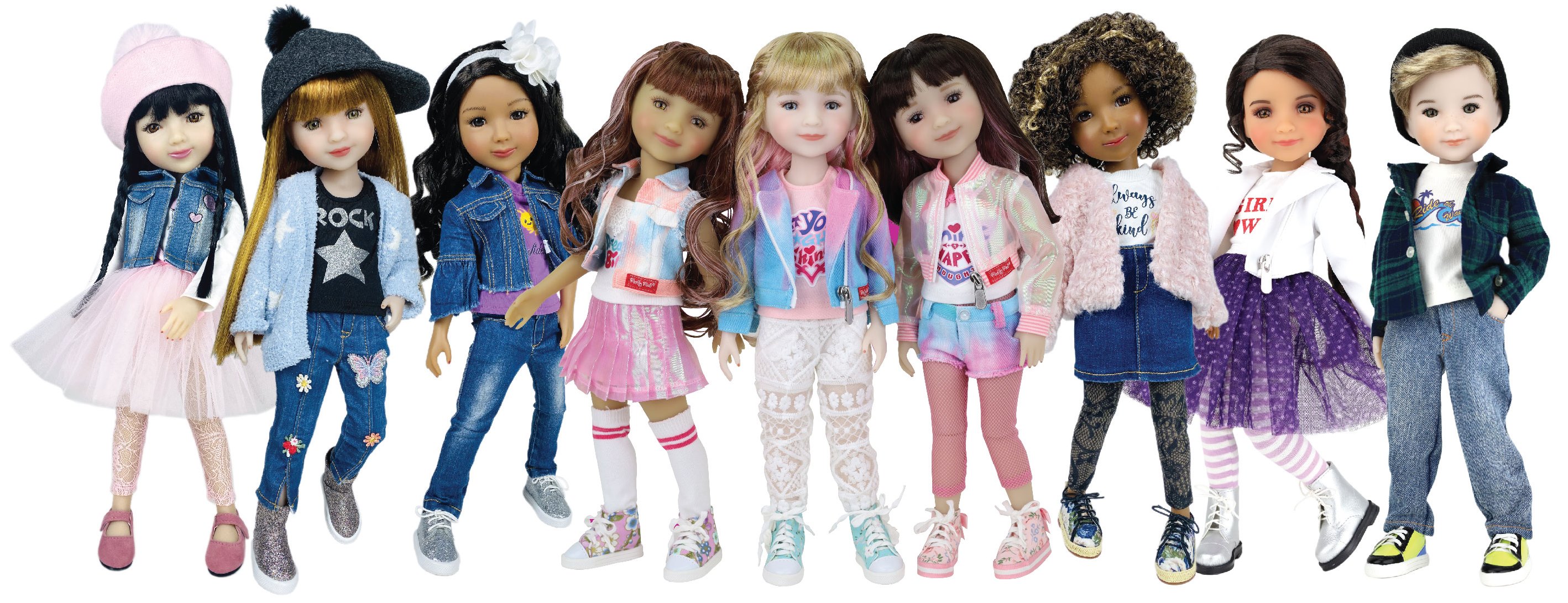 Poupées Fashion Friends de la célèbre maison Ruby Red