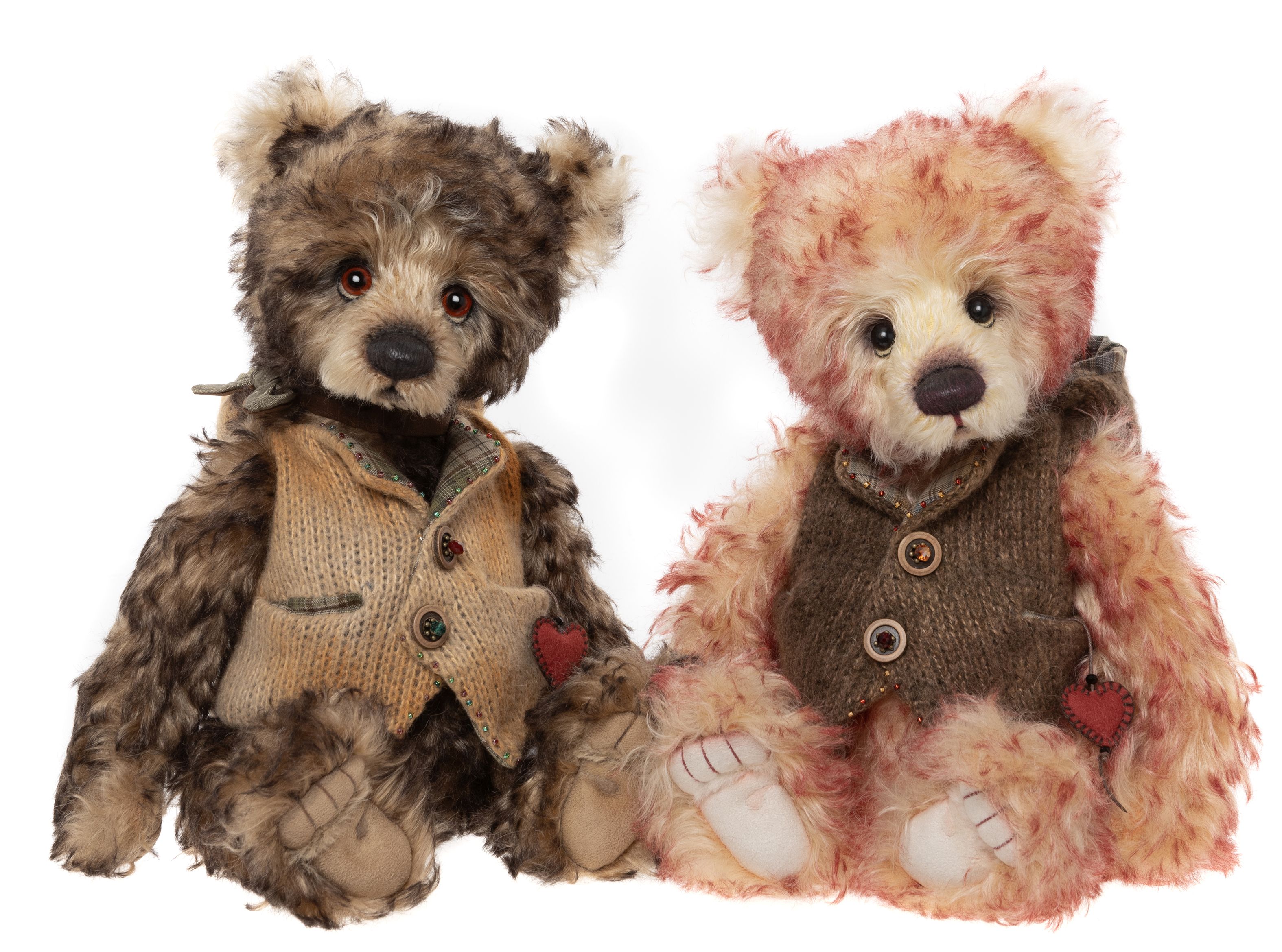 Avantages d'un ours en peluche fait à la main : mohair & alpaga