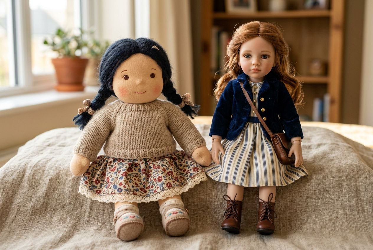 Vinyl doll or fabric doll collectible: a buyer's guide